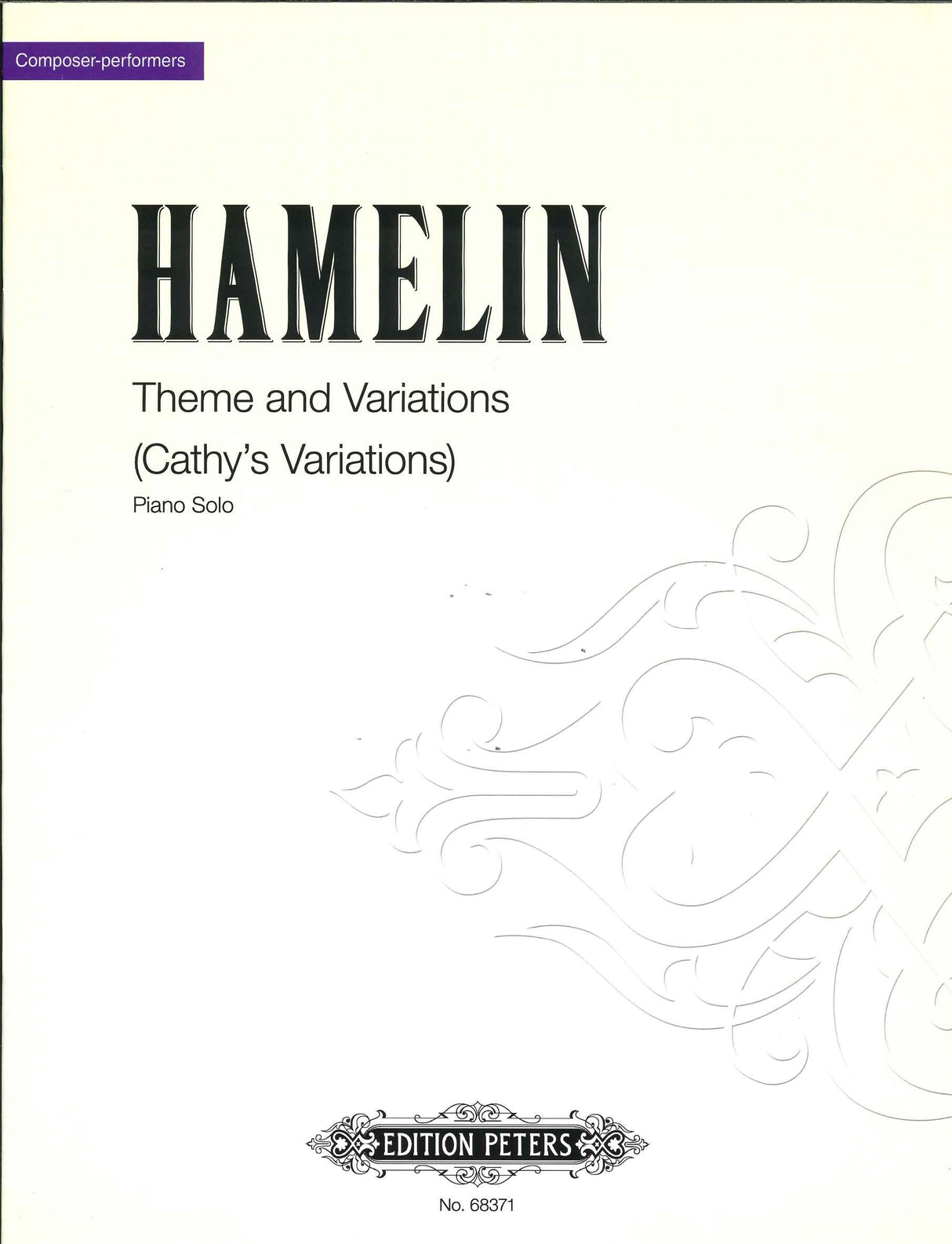Hamelin, Theme & Variations (2007) (Peters)
