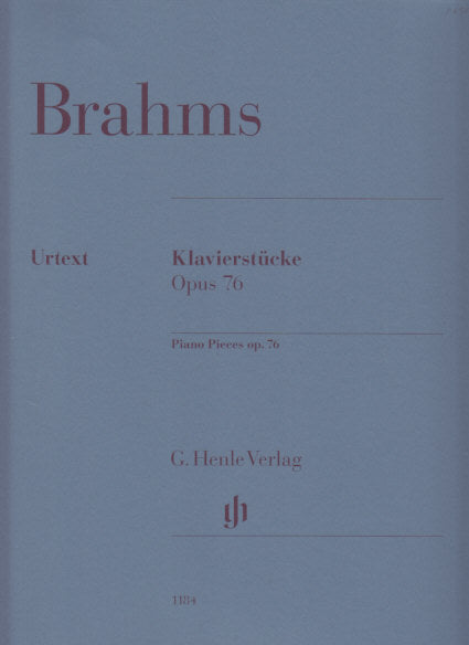 Brahms, Klavierstucke op. 76 (Eich) (Henle)