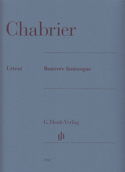 Chabrier, Bourree fantasque (Jost/Roge) (Henle)