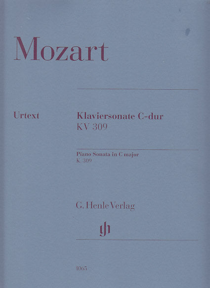 Mozart, Sonata KV 309(284b) in C (1777) (Henle)