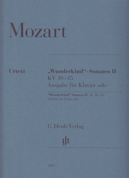 Mozart, Wunderkind-Sonaten 2 (Pf) (Henle)