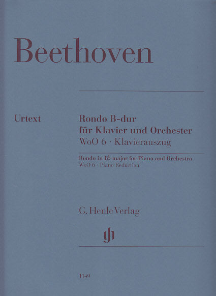 Beethoven, Rondo WoO 6 in Bb (2-Pf Red.) (Henle)