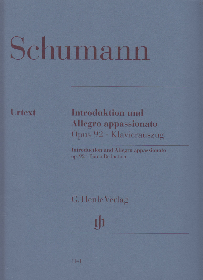 Schumann, Introduction & Allegro op. 92 (Henle)