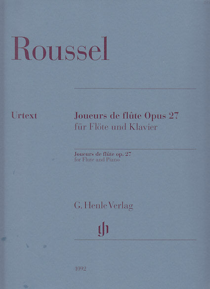Roussel, Joueurs de flute op. 27 (Henle)