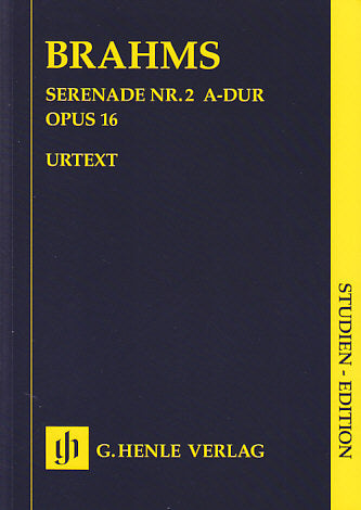 Brahms, Serenade No. 2 in A op. 16 (Henle)