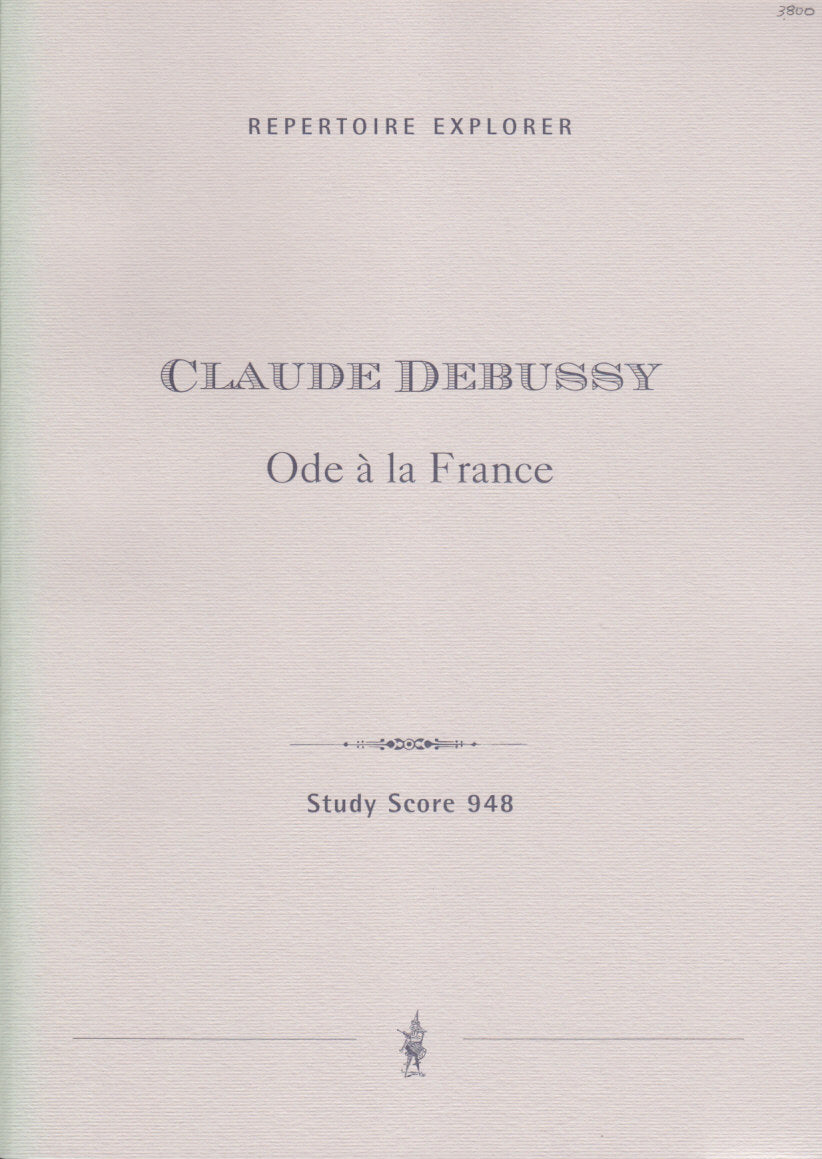 Debussy, Ode a la France (Gaillaird) (Hoflich)