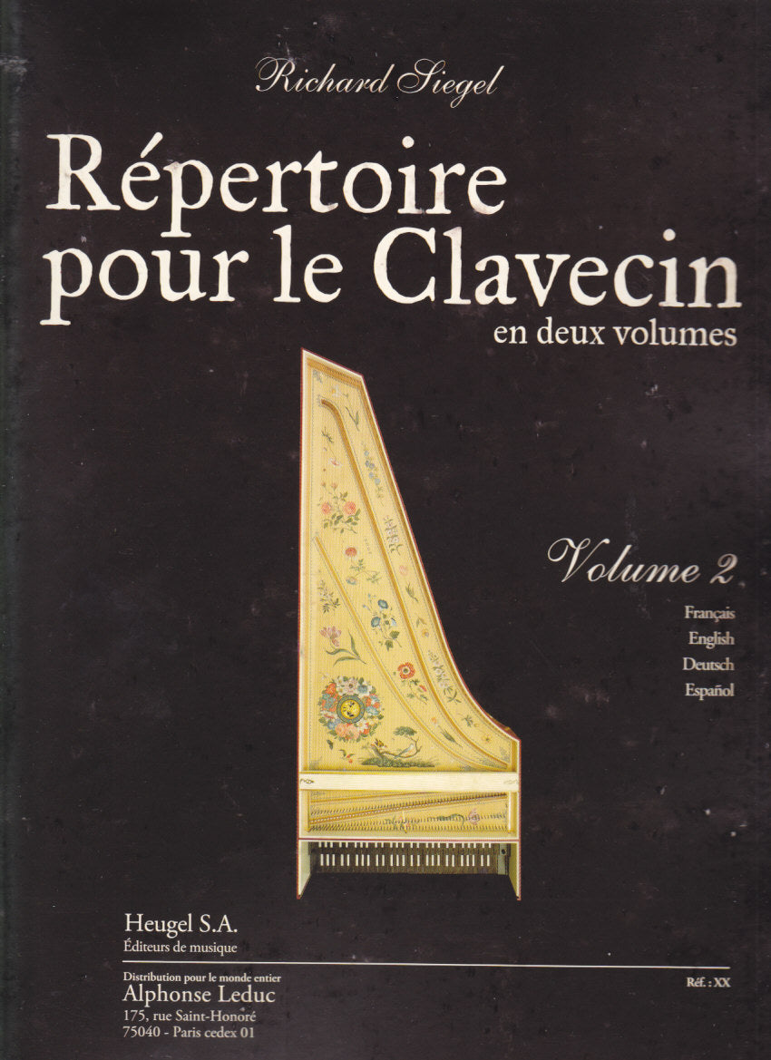 Siegel, Repertoire pour le Clavecin 2 (Heugel)