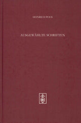 Poos, Ausgewahlte Schriften (Hans Schneider)
