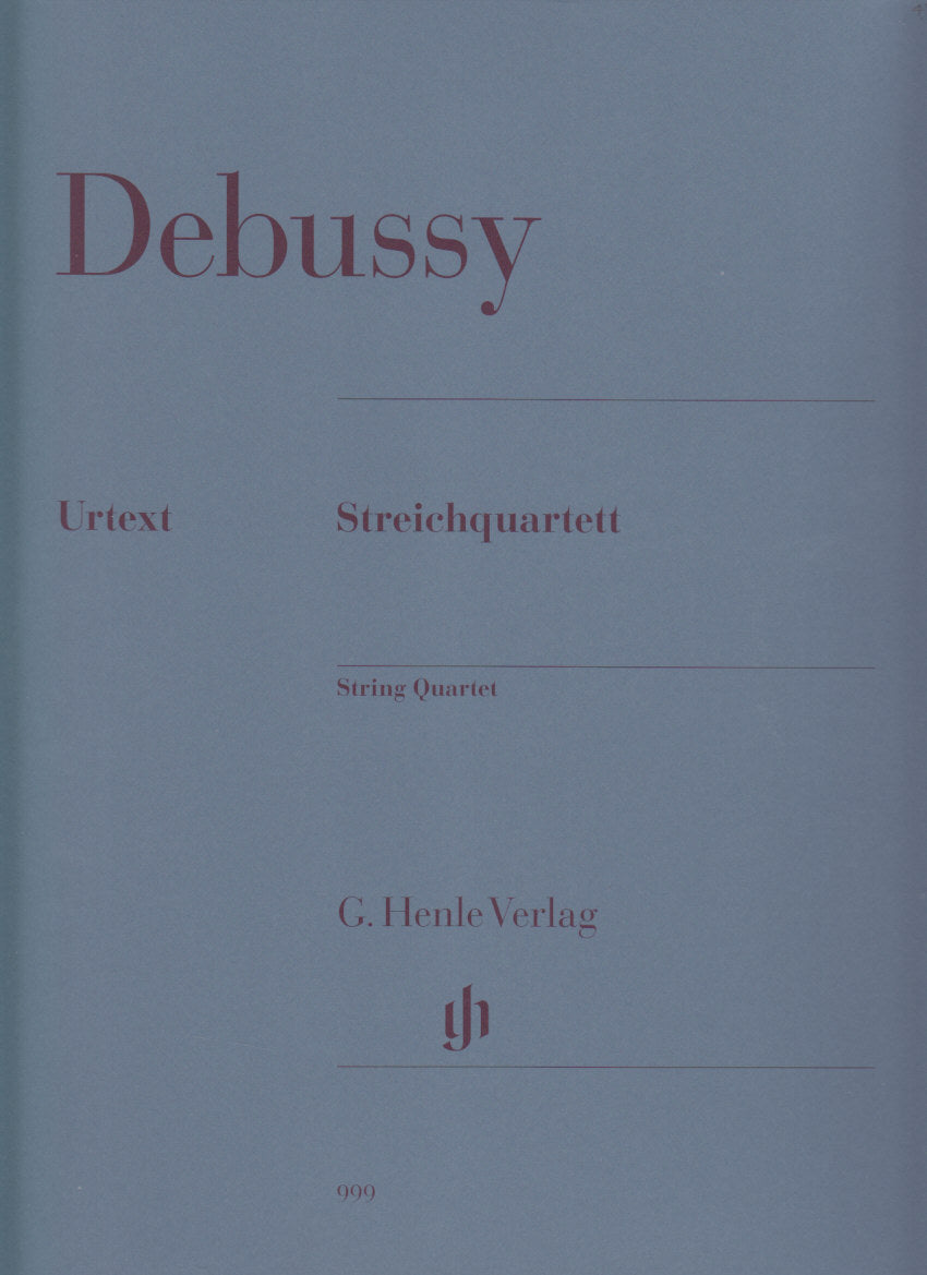Debussy, String Quartet in g, L 91(85) (Henle)