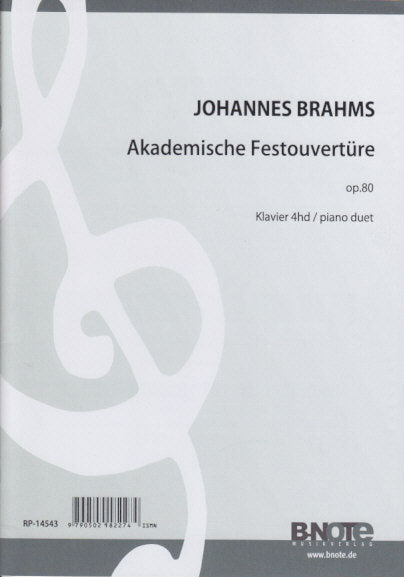Brahms, Akademische Festouverture op. 80 (B-Note)