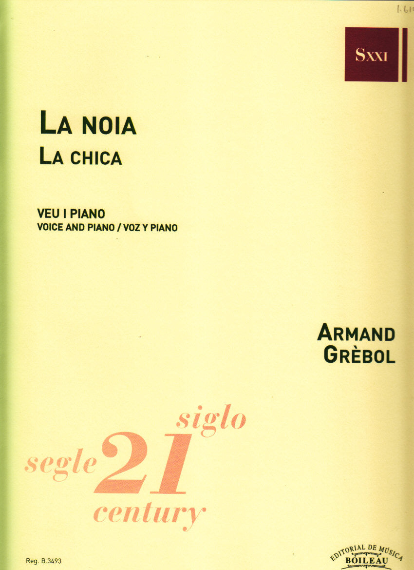 Grebol, La noia = La chica [Cat/Sp] (Boileau)