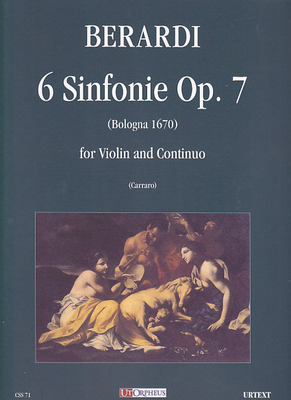 Berardi, 6 Sinfonie op. 7 (1670) (Vn,Bc) (Ut Orpheus)
