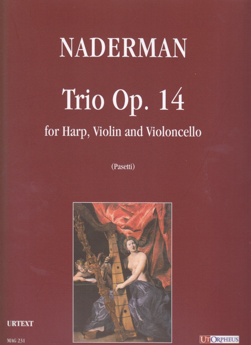 Naderman, Trio op. 14 (Hrp,Vn,Vc) (Ut Orpheus)