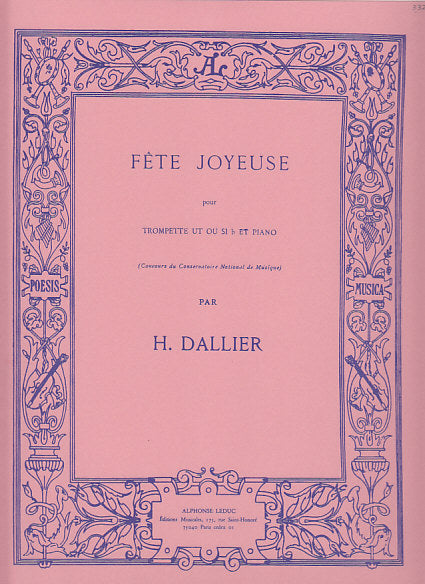 Dallier, Fete joyeuse (Leduc)