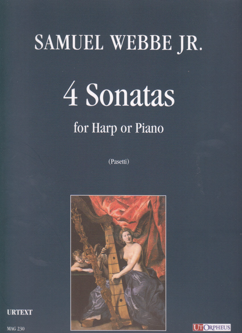 Webbe, Sonatas for Harp or Piano (Ut Orpheus)