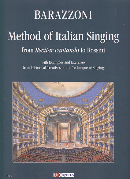 Barazzoni, Method of Italian Singing [E] (Ut Orpheus)