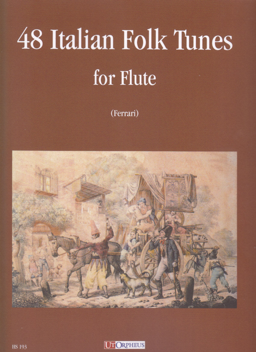 48 Italian Folk Tunes, for Flute (Ut Orpheus)