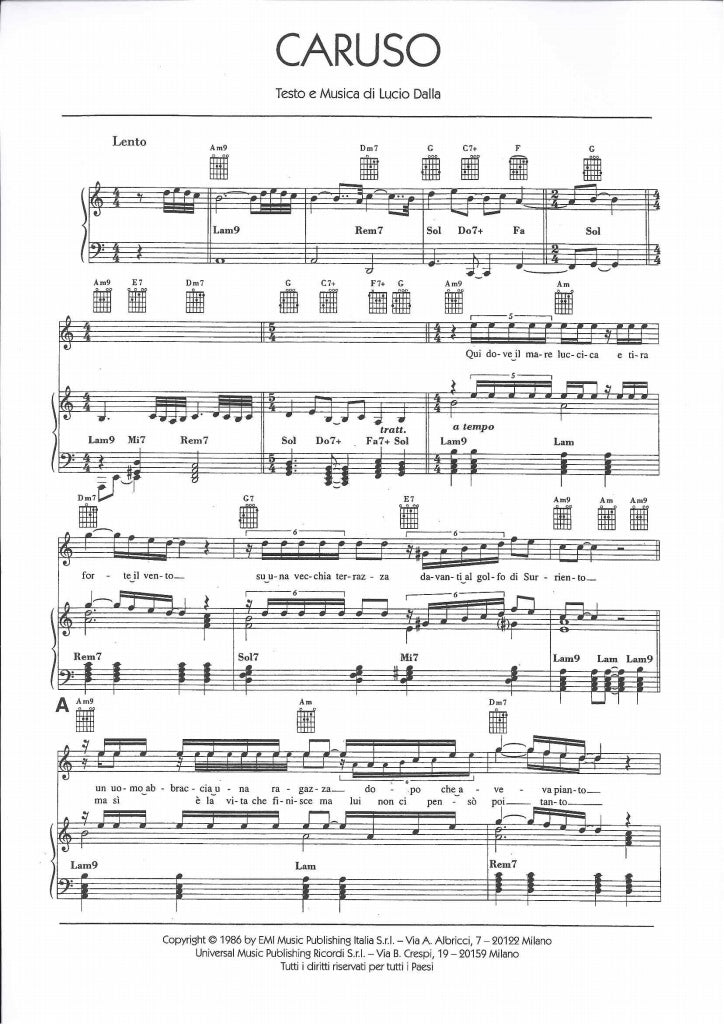 Dalla, Caruso [I] (Carisch)