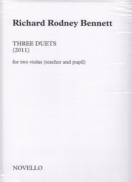 Bennett, 3 Duets (2011) (2Va) (Novello)