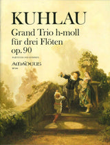 Kuhlau, Grand Trio op. 90 in b min. 3Fl (Amadeus Verlag)