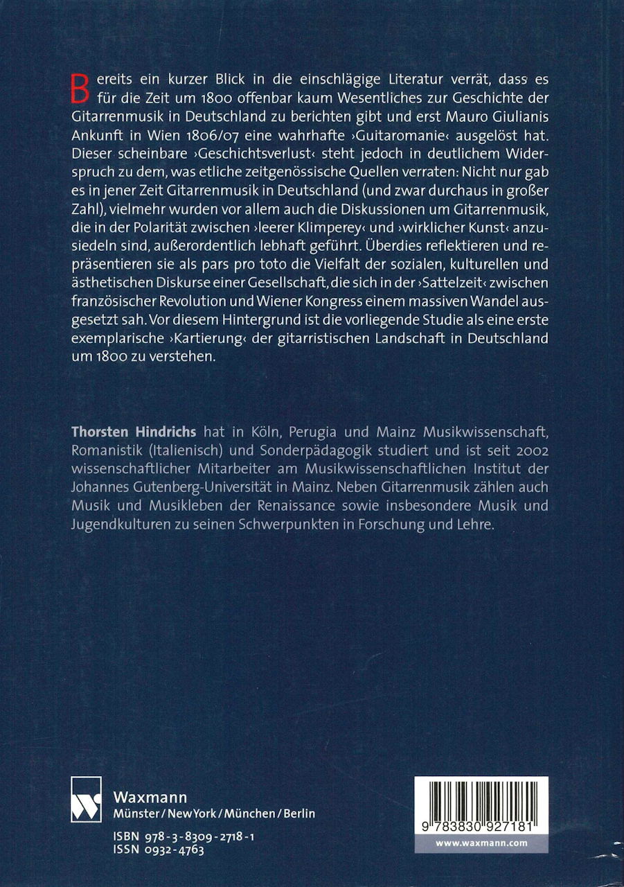 Hindrichs, Zwischen 'leerer Klimperey' (Waxmann)