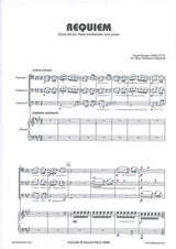 Popper, Requiem op. 66 (3Tbn,Pf) (Warwick Music)