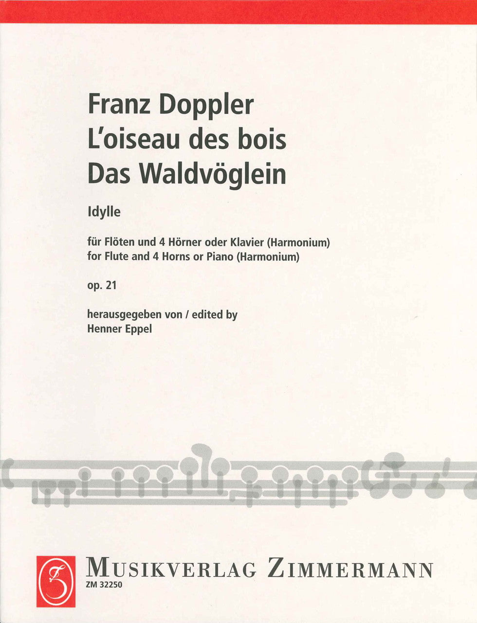 Doppler, Oiseau des bois (Fl,4Hn/Pf/Hmn) (Zimmermann)