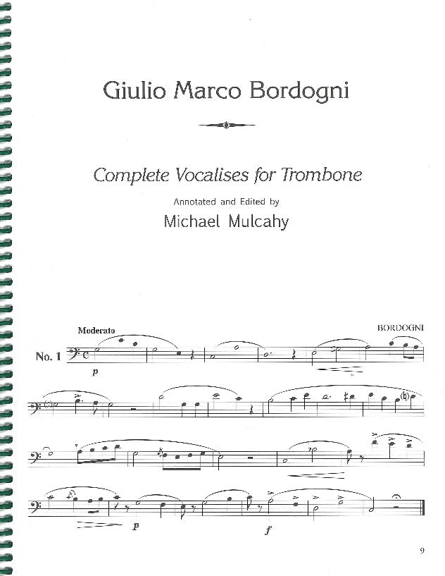 Bordogni, Complete Vocalises (Encore Music)