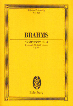 Brahms, Symphony No. 4 op. 98 (Clarke) (Eulenburg)