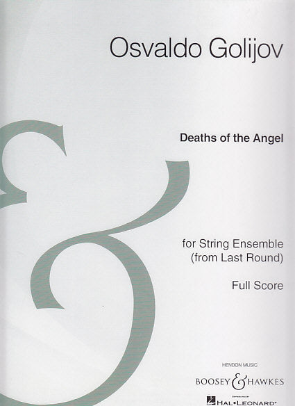 Golijov, Deaths of the Angel (Boosey)