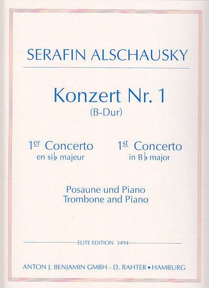 Alschausky, Concerto No. 1 in Bb (Simrock)