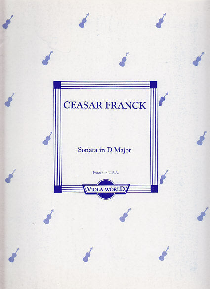 Franck, Sonata in D (Viola World)