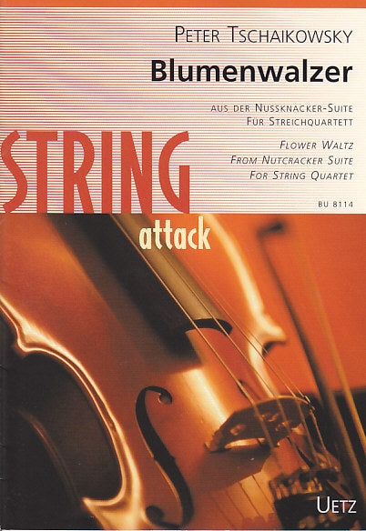 Tchaikovsky, Blumenwalzer (Quartet) (Uetz)