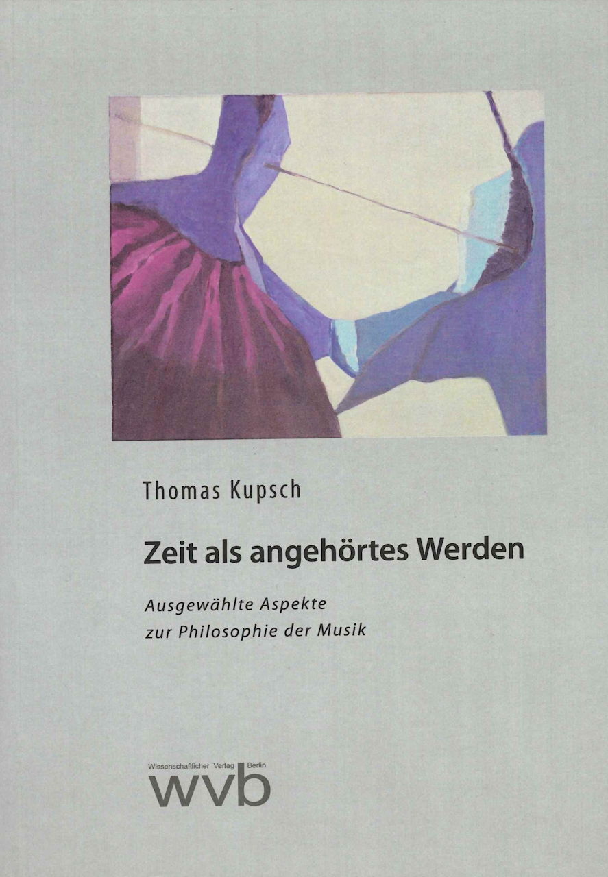 Kupsch, Zeit als angehortes Werden (wvb Wissenschaftlicher Verlag Berlin)