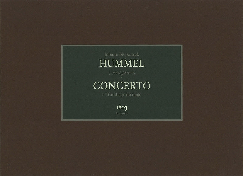 Hummel, Concerto a tromba (Facs.) (Bim)