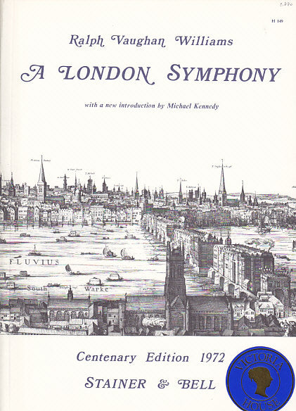 Vaughan Williams, London Sym Full Sc pap (Stainer & Bell)