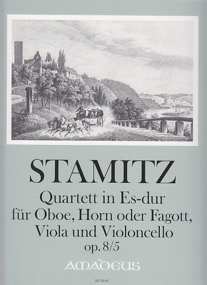 Stamitz, Quartett in Es, op. 8/5 (Amadeus Verlag)