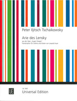 Tchaikovsky, Arie des Lensky (arr. Auer) (Universal)
