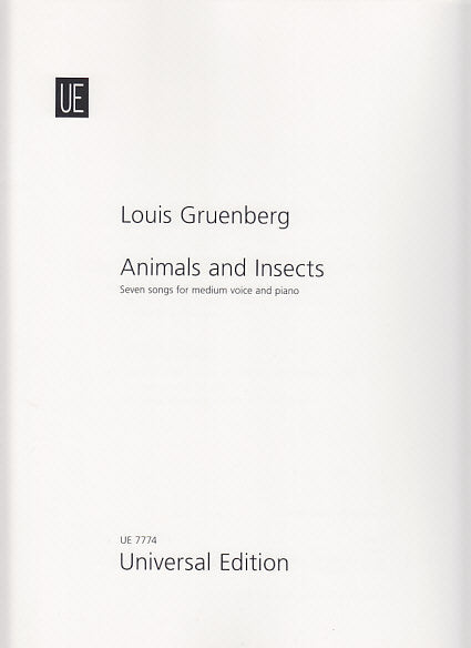 Gruenberg, Animals and Insects op. 21 (Universal)