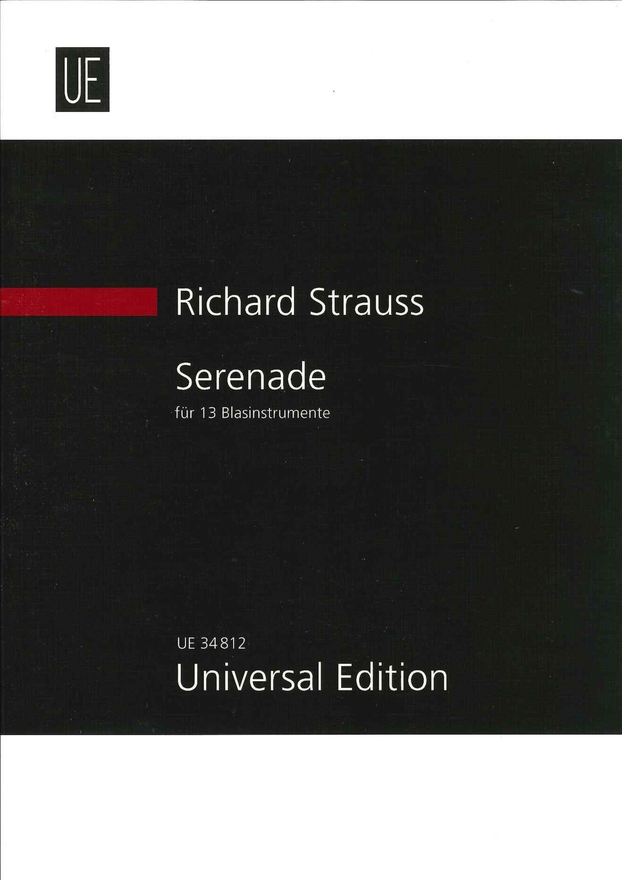 Strauss,R., op. 7 Serenade in Eb (Universal)