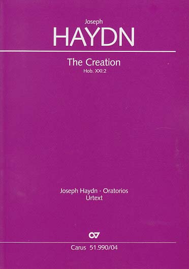 Haydn, Creation Hob. 21/2 [E] (Carus)