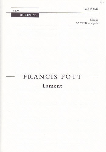 Pott, Lament (SAATTB) (Oxford University Press)