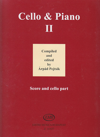 Cello & Piano 2 (Editio Musica Budapest)