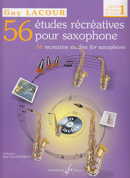 Lacour, 56 Etudes recreatives, 1 (Billaudot)