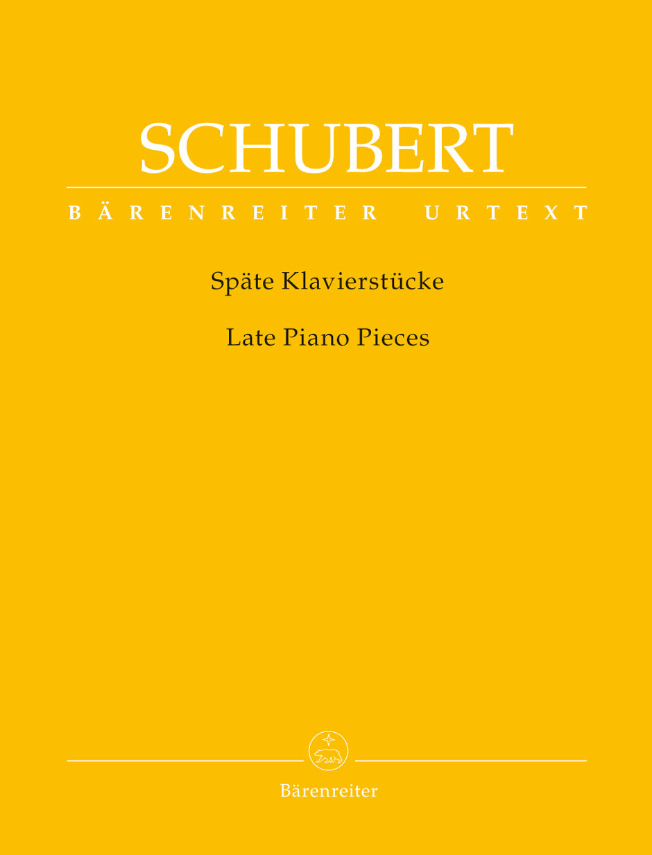 Schubert, Late Pieces D 817, 915, 946 (Barenreiter)