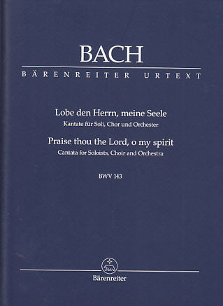 Bach, Cantata No.143 (NBArev) (Barenreiter)