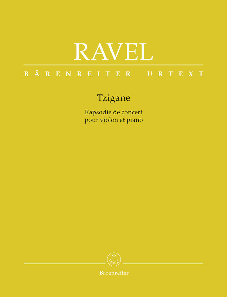 Ravel, Tzigane (Woodfull-Harris) (Barenreiter)