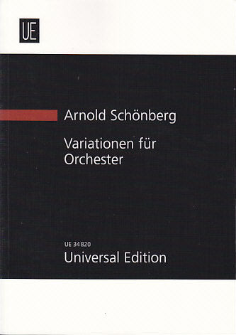 Schonberg, Variationen op. 31 (Universal)