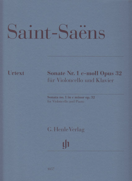 Saint-Saens, Sonata No. 1 in c op. 32 (Henle)