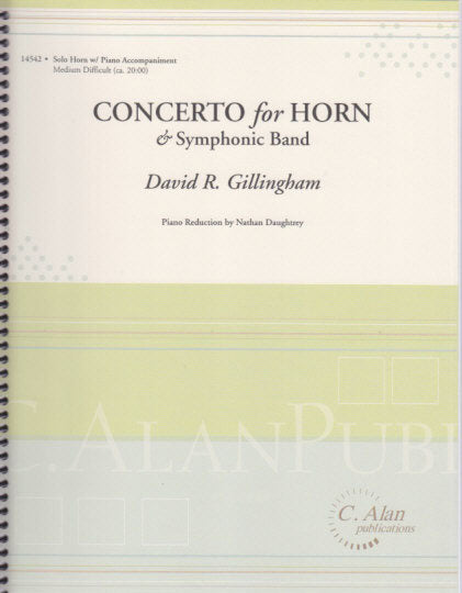 Gillingham, Concerto for Horn (C.Alan)